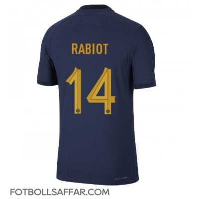 Frankrike Adrien Rabiot #14 Hemmatröja VM 2022 Kortärmad